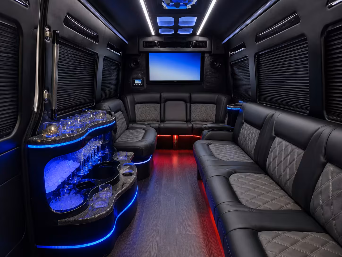 bus rental options for la habra trips