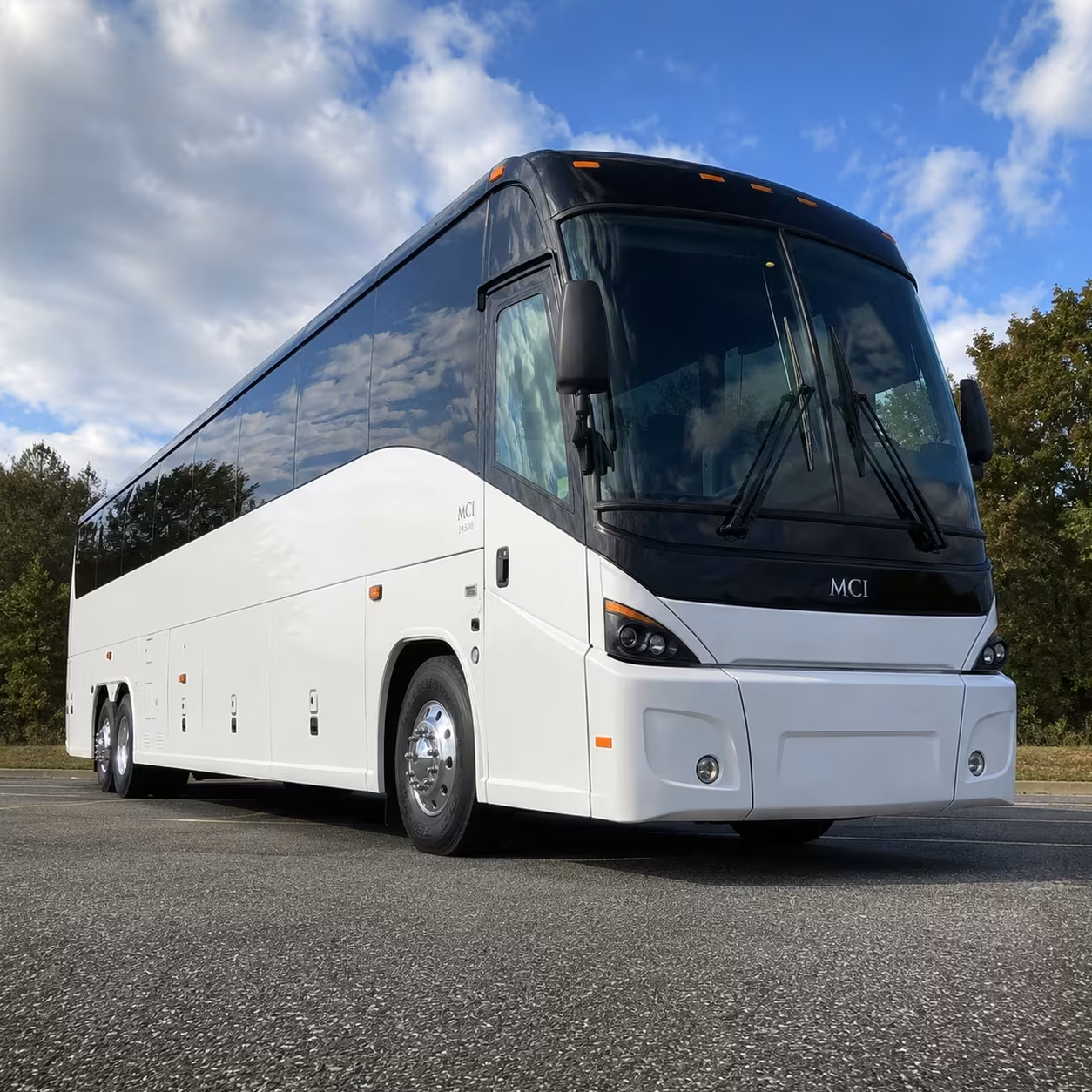 la habra charter bus rentals for defense contractors and agencies
